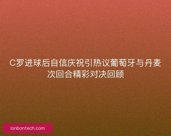 C罗进球后自信庆祝引热议葡萄牙与丹麦次回合精彩对决回顾