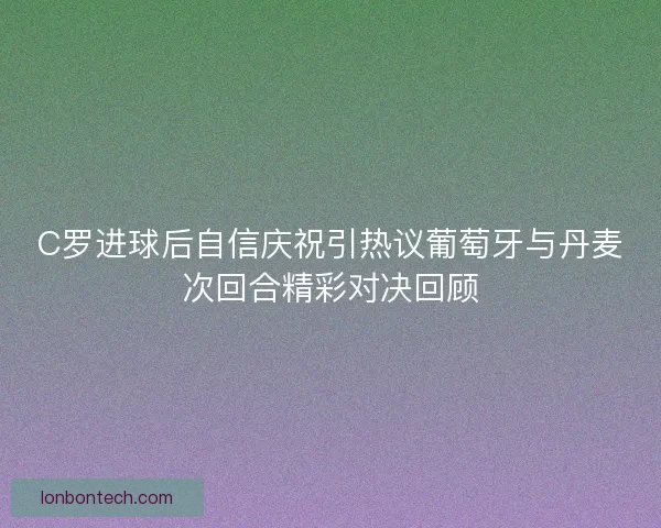 C罗进球后自信庆祝引热议葡萄牙与丹麦次回合精彩对决回顾